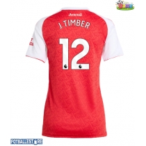 Arsenal Jurrien Timber #12 Hjemmedrakt Dame 2025-26 Kortermet